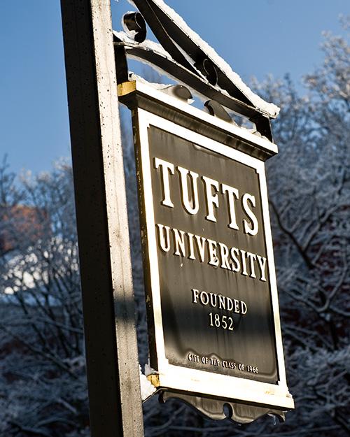tufts sign